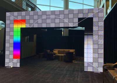 Video Wall Entrance Calibration